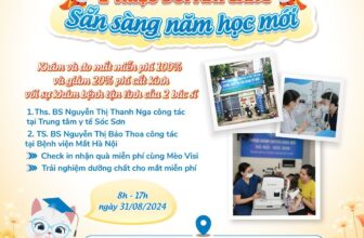 [🆕🇻🇳]  Neo Kids – Dinh dưỡng cho bé chuẩn Châu Âu 🧑‍🧒❤️️👶⭐️ NGÀY HỘI KHÁM MẮT MIẾN PHÍ CHO TRẺ EM – PHÒNG KHÁM CHUYÊN KHOA MẮT HÀ NỘI SÓC SƠN – THỦ ĐÔ HÀ NỘINhằm chuẩn bị tốt nhất về sức khỏe đôi mắt cho các con s , shares-0✔️ , likes-1❤️️ , date-2024-08-26 22:36:00🇻🇳🇻🇳🇻🇳📰🆕