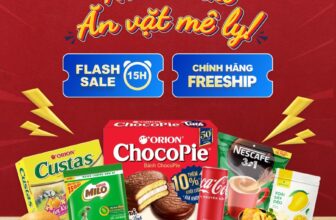 [🆕🇻🇳] VnShop – tính năng mua sắm trực tuyến CÓ SẴN trên các ứng dụng ngân hàng và Ví VNPAY ♥️️ Top1Index 📚  ĂN VẶT NHÂM NHI
DEAL HỜI HẾT ÝNạp năng lượng cực nhanh, chốt liền tay deal hời!
Từ 01/09 – 08/09
Flash sale từ 15H mỗi ngày
Áp chồng mã sàn
Freeship th , shares-1✔️ , likes-5❤️️ , date-2024-09-04 15:34:07🇻🇳🇻🇳🇻🇳📰🆕