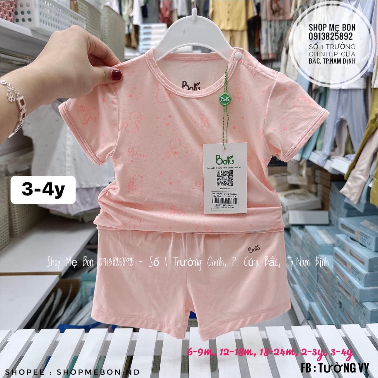 [🆕🇻🇳] Shop Mẹ Bon – Chuyên quần áo trẻ sơ sinh , trẻ em chính hãng 🧑‍🧒❤️️👶⭐️ Set 3-4y -> 99k
, shares-0✔️ , likes-0❤️️ , date-2024-09-05 02:11:15🇻🇳🇻🇳🇻🇳📰🆕