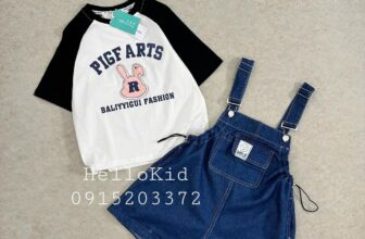 [🆕🇻🇳] Hello Kids – Hàng xuất xịn cho bé 😎❤️️⭐️ Set áo kèm yếm cực xinh cho bé giá chỉ #149kkk thui á. Yếm có rút chun eo nên lên form rất đẹp. Áo thun cotton mềm mại. Kiểu dáng xinh xịn mà giá lại quá r , shares-0✔️ , likes-42❤️️ , date-2024-09-04 21:18:48🇻🇳🇻🇳🇻🇳📰🆕