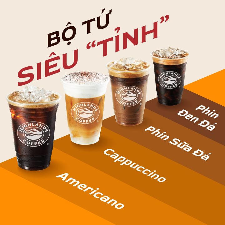 [☕️🇻🇳] Highlands Coffee – THƯƠNG HIỆU BẮT NGUỒN TỪ CÀ PHÊ VIỆT NAM ☕️ Top1Coffee 🥤 – “FINE-TASTIC FOUR” – BỘ TỨ SIÊU TỈNH DÀNH CHO ĐẦU TUẦN 🌞Chào tuần mới  …