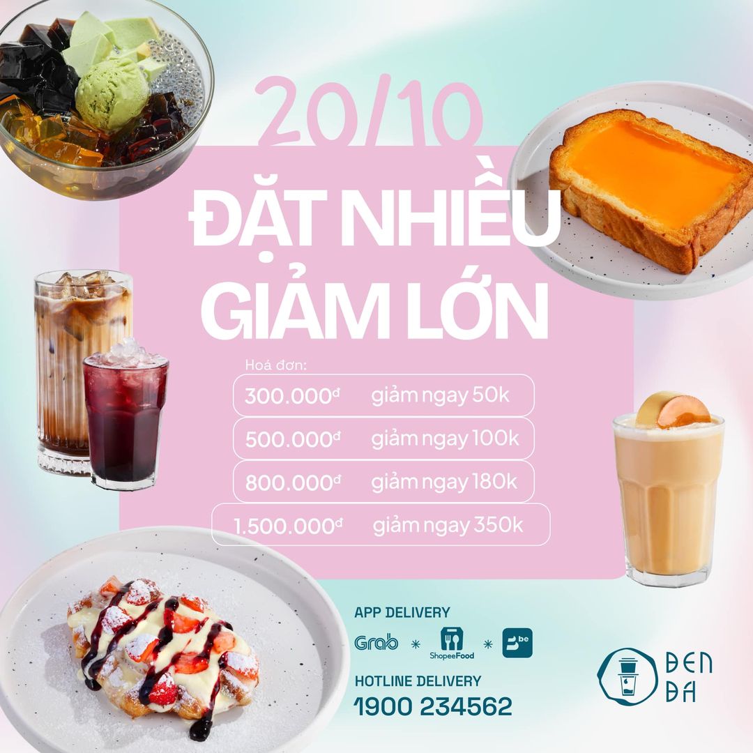 [☕️🇻🇳] Đen Đá Coffee 🥤 Top1Coffee ☕️  VẠN MÓN NGON KHAO NÀNGNàng không nói: sắp 20/10 rồi đó nha
Nàng nói: Đen Đá đang khao nàng đến 20%Mở tiệc linh đình mừng  , shares-1✔️ , likes-9❤️️ , date-2024-10-15 21:35:56🇻🇳🇻🇳🇻🇳📰🆕