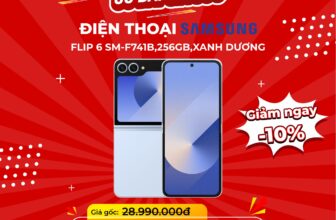 [🆕🇻🇳] NguyenKim ( nguyenkim.com ) – Hệ thống siêu thị điện máy Nguyễn Kim ♥️️ Top1Index 📚  ĐIỆN THOẠI SAMSUNG CAO CẤP – GIÁ CỰC TỐT CHỈ CÓ TẠI NGUYỄN KIMĐiện thoại Samsung FLIP 6 SM-F741B,256GB,XANH DƯƠNG giảm ngay 10% chỉ còn 25.990.000đ
Chốt , shares-2✔️ , likes-23❤️️ , date-2024-10-18 18:43:01🇻🇳🇻🇳🇻🇳📰🆕
