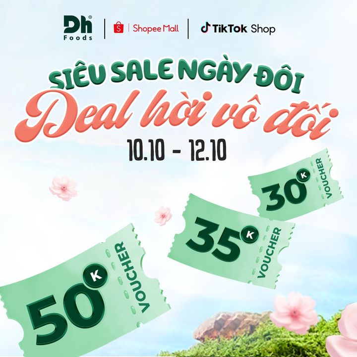 [😋🇻🇳] Dh Foods – ❤ GIA VỊ TỰ NHIÊN – HÀNH TRÌNH ĐI KHẮP VIỆT NAM VÀ VƯƠN RA THẾ GIỚI ❤ 🍔Top1Food 🍜 – ️🎉 TIỆC SALE NGÀY ĐÔI – DEAL HỜI VÔ ĐỐI 🎉

Đoán xem Dh Foods mang đến  …