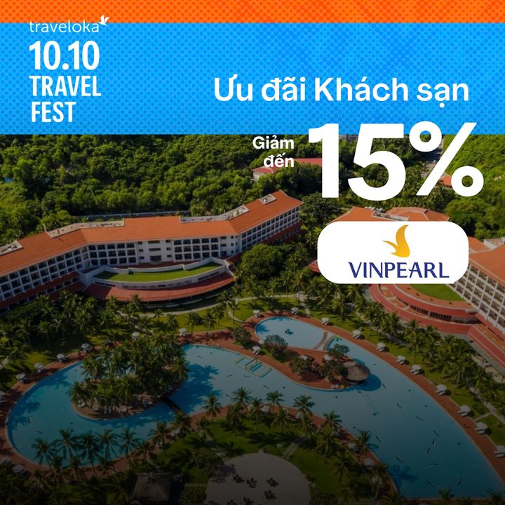 [✈🇻🇳] Traveloka Vietnam – Sống Trải Nghiệm ✈ Top1Travel 🌏 – 🔥🔥 CƠ HỘI CUỐI SĂN ƯU ĐÃI 15% ĐẾN TỪ VINPEARL✨TRAVELOKA 10.10 TRAVEL FEST …