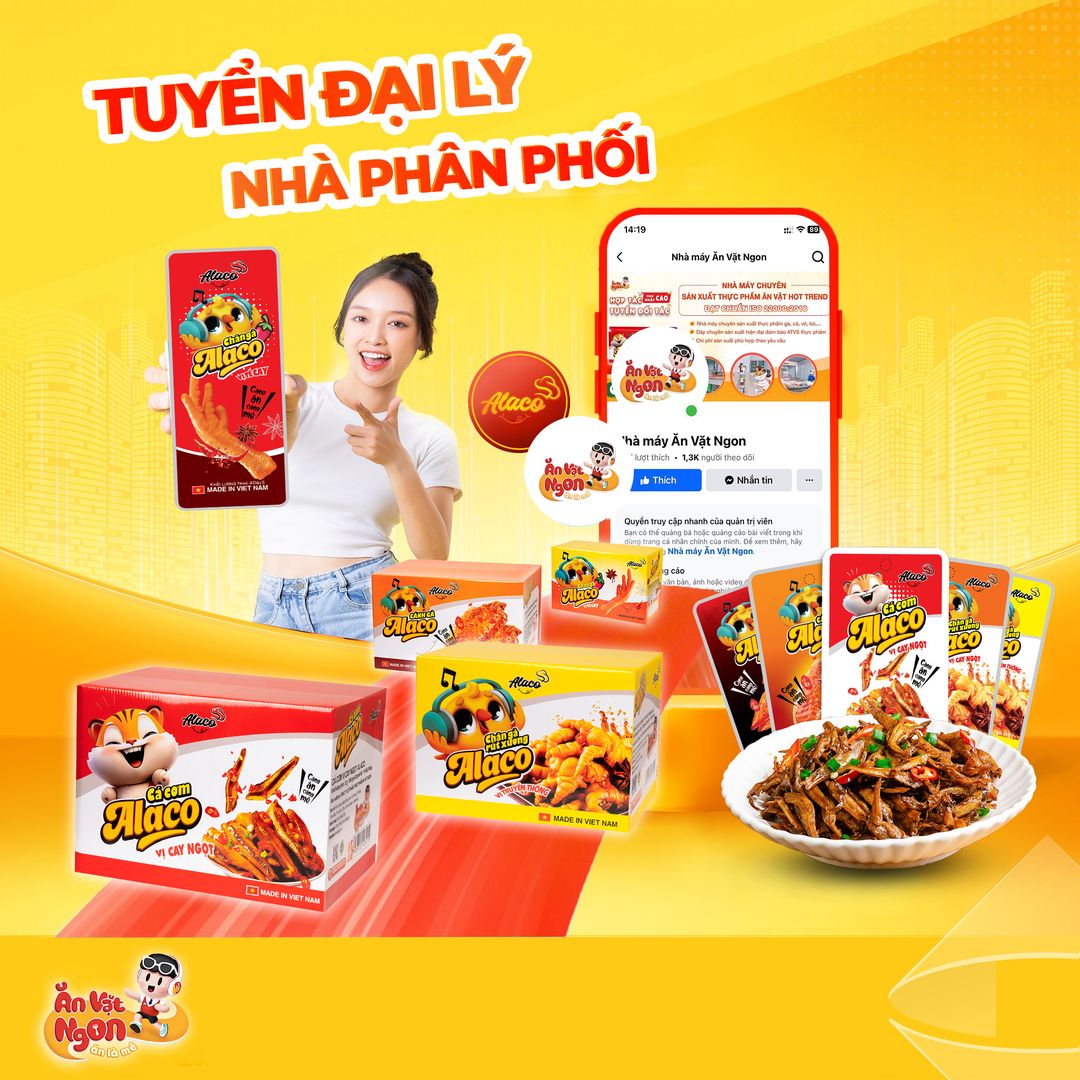 [🆕🇻🇳] Nhà máy Ăn Vặt Ngon 🍔 Top1Food 🍜 CƠ HỘI DÀNH CHO ĐỐI TÁC NGÀNH THỰC PHẨM ĂN VẶT
Hơn 250 nhà phân phối, và hàng ngàn đại lý của Ăn Vặt Ngon đang có mức thu nhập là mơ ước của nhiều người!
  , shares-0✔️ , likes-0❤️️ , date-2024-10-15 20:27:06🇻🇳🇻🇳🇻🇳📰🆕