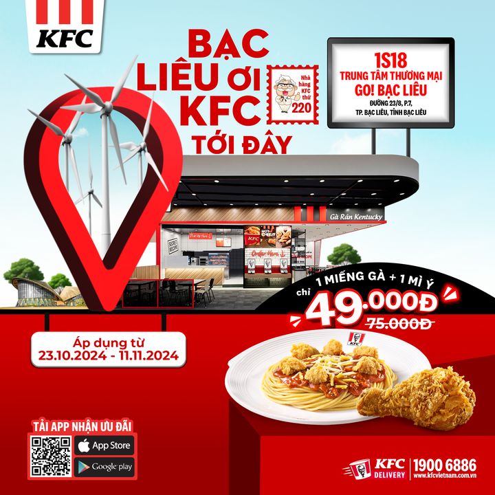 [🍗🇻🇳] KFC Vietnam 🍔Top1Food 🍗 – “Ghé lại một lần xứ Bạc LiêuPhước Long Vĩnh Lợi thấy thương nhiềuCó  …