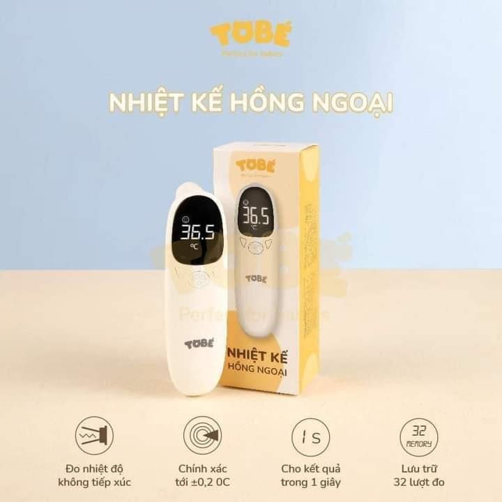 [🆕🇻🇳]  Siêu Thị Mẹ Và Bé Baby Smile 🧑‍🧒❤️️👶⭐️ Nhiệt kế hồng ngoại Tobe
Nhà có bé, mẹ nên có sẵn 1 chiếc nhiệt kế nha.
– Con đi tiêm phòng về mẹ có thể theo dõi nhiệt độ con.
– Vì em bé dùng kẹp nách r , shares-0✔️ , likes-0❤️️ , date-2024-10-17 15:31:41🇻🇳🇻🇳🇻🇳📰🆕