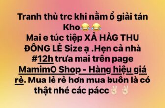 [🆕🇻🇳] MamimO Shop – Bán buôn – bán lẻ thời trang xuất khẩu trẻ em 😎❤️️⭐️  , shares-0✔️ , likes-29❤️️ , date-2024-10-17 02:29:00🇻🇳🇻🇳🇻🇳📰🆕