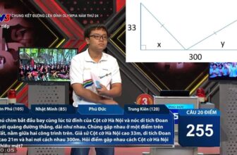 [🆕🇻🇳] Diễn đàn Toán học Việt Nam 📚 Top1Learn 📕 Bài toán chim bay trong chung kết năm đường lên đỉnh Olympia 2024Đây là 1 bài toán rất hay. Nó không khó, vì nếu có giấy bút và thời gian thong thả thì h , shares-223✔️ , likes-22K❤️️ , date-2024-10-17 16:29:22🇻🇳🇻🇳🇻🇳📰🆕