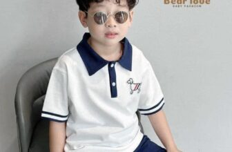 [🆕🇻🇳]  Minsu Kids 😎❤️️⭐️ Xả #120k BỘ POLO ĐÁP CHÓ PHỐI GẤU   Chất liệu cotton cá sấu đanh, mịn, đẹp
Thiết kế dáng phông polo năng động, gấu phối sọc nổi bật.
Tông màu trắng, xa , shares-0✔️ , likes-0❤️️ , date-2024-10-18 22:30:46🇻🇳🇻🇳🇻🇳📰🆕