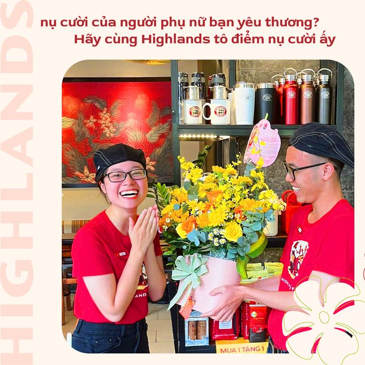 [☕️🇻🇳] Highlands Coffee – THƯƠNG HIỆU BẮT NGUỒN TỪ CÀ PHÊ VIỆT NAM ☕️ Top1Coffee 🥤 – 🎵 Vì em xinh lung linh, lung linh 



Chúc các chị em Ngày Phụ Nữ Việt Nam 20/10 Đ …