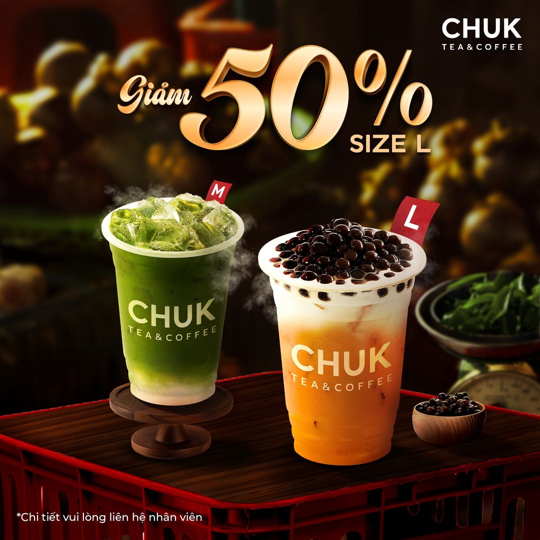 [☕️🇻🇳] Chuk Tea – Coffee 🥤 Top1Coffee ☕️ ƯU ĐÃI CỰC HOT CHỜ BẠN ĐẾN CHỐT: 𝐆𝐈𝐀̉𝐌 𝟓𝟎% 𝐒𝐈𝐙𝐄 𝐋 𝐓𝐎𝐀̀𝐍 𝐌𝐄𝐍𝐔Bí quyết lương 5 triệu mà cuối tháng vẫn uống Chuk size L full top , shares-24✔️ , likes-863❤️️ , date-2024-10-19 00:00:06🇻🇳🇻🇳🇻🇳📰🆕