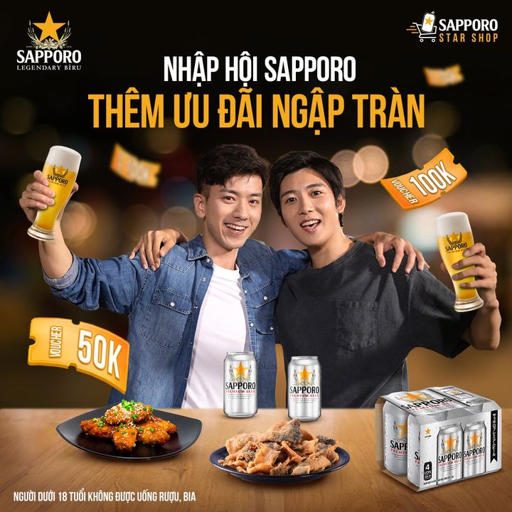 [🥂🇻🇳] Sapporo Vietnam 🍹 Top1Drink 🍻 – “Nhập hội Sapporo, thêm ưu đãi ngập trànMuốn đi nhanh thì đi 1 mình, muốn nh …