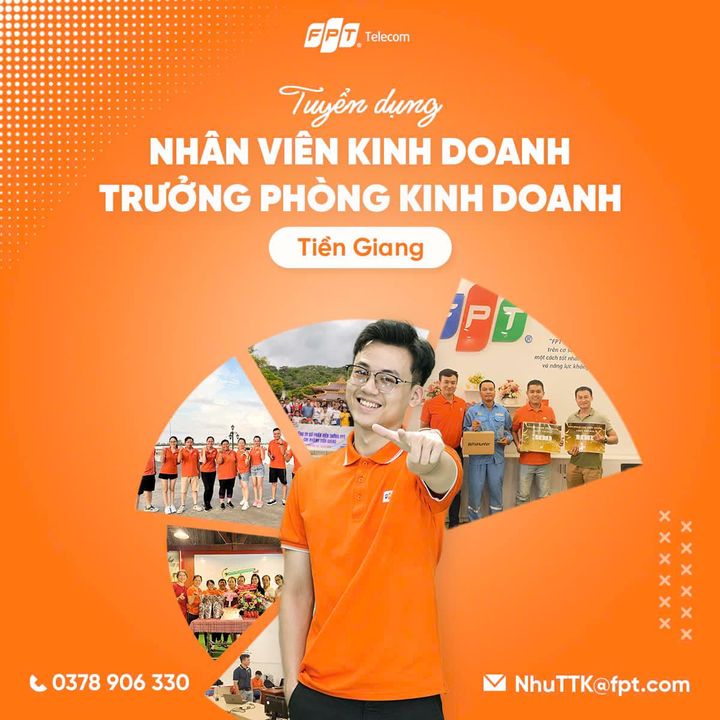 [💼🇻🇳] Tuyển dụng FPT Telecom 💼 Top1Jobs 👥 – #FPTJobs

FPT Telecom chiêu mộ nhân tài kinh doanh tại Tiền Giang 🔥



Bạn đam mê k …