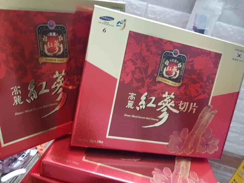 [📱🇻🇳] Điện thoại xách tay Hàn quốc Công Dung 📱 Top1Phone 💻 – Hồng sâm lát tẩm mật ong chuẩn Hàn quốc hộp 200g ( 20g x 10 gói )Công Dụng:  …
