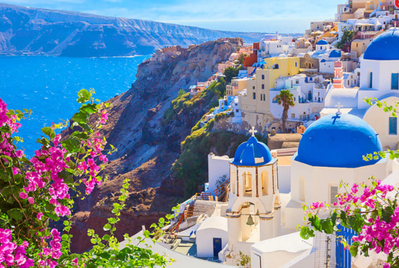 Hòn đảo đẹp nhất thế giới. Đảo Santorini, Hy Lạp