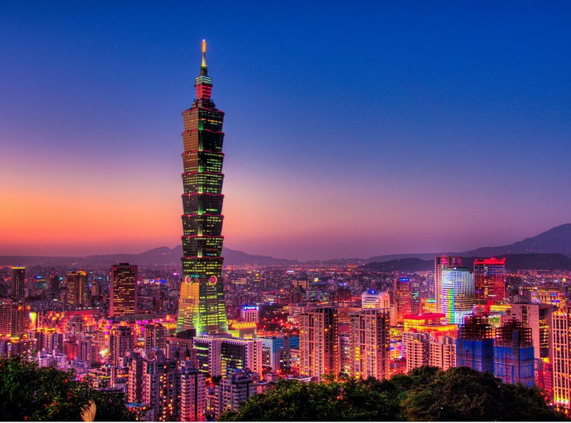 TOP địa điểm du lịch đẹp, nổi tiếng ở Đài Loan. Taipei 101