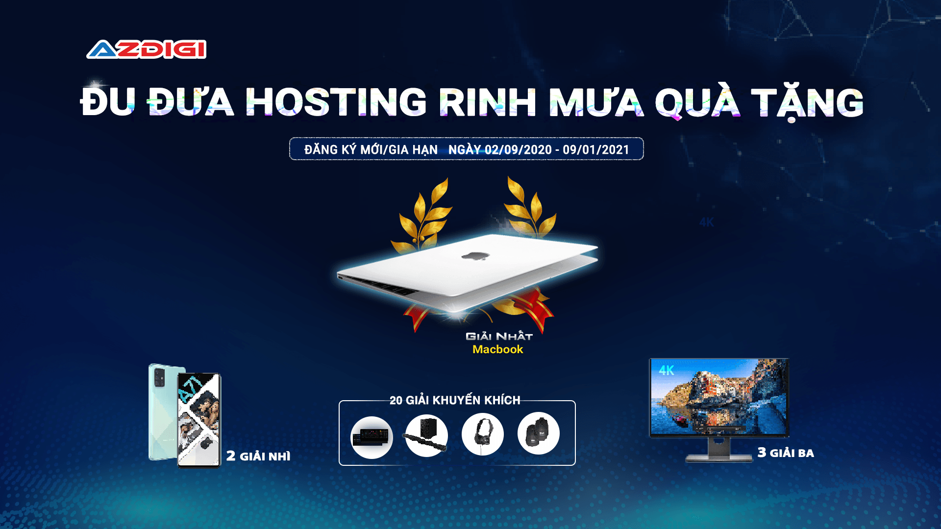 [💫🇻🇳] ĐU ĐƯA HOSTING – RINH MƯA QUÀ TẶNG