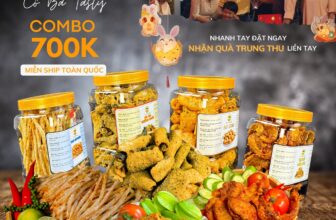 [🆕🇻🇳] Cô Ba Tasty 🍔 Top1Food 🍜 COMBO SIÊU CUỐN, ƯU ĐÃI NGẬP TRÀN
Mua là tặng & miễn ship toàn quốc
Giá theo từng combo, nhanh tay mua ngay shop đang có chương trình Trung Thu
– Tặ , shares-5✔️ , likes-173❤️️ , date-2024-08-17 17:00:26🇻🇳🇻🇳🇻🇳📰🆕