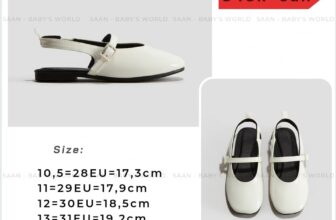 [🆕🇻🇳]  SAAN – Baby’s World – 𝐒𝐀𝐀𝐍 𝐎𝐑𝐃𝐄𝐑 𝐀𝐔𝐓𝐇𝐄𝐍𝐓𝐈𝐂 𝐅𝐎𝐑 𝐌𝐎𝐌 & 𝐁𝐀𝐁𝐘 🧑‍🧒❤️️👶⭐️ 𝑯 𝑴 𝒐𝒇𝒇 𝒄𝒐𝒅𝒆 𝒓𝒊𝒆̂𝒏𝒈 𝒖𝒑 𝒕𝒐 50%
Giày gì xinh vậy.
Tông đen trắng sẽ nổi bật với tất cả các kiểu áo và quần.
Deal off sắp hết nên mn tranh thủ, ưng thì chốt , shares-0✔️ , likes-0❤️️ , date-2024-11-03 23:57:58🇻🇳🇻🇳🇻🇳📰🆕