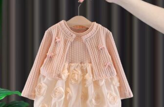 [🆕🇻🇳] Min’s – Baby & Kid shop – Bán và nhận oder các mặt hàng quần áo, phụ kiện trẻ em trên TAOBAO 🧑‍🧒❤️️👶⭐️  ĐỈNH NÓC KỊCH TRẦN ĐẸP XỈU CÁC MẸ UIII
Set đầm hoa hồng kèm áo khoác chất len mềm mịn ko gây kích ứng da bé. Mặc đc cả 4 mùa luôn nha
Size 80-130 (10- , shares-0✔️ , likes-4❤️️ , date-2024-11-02 19:12:50🇻🇳🇻🇳🇻🇳📰🆕