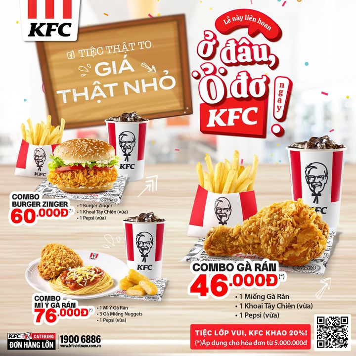 [🍗🇻🇳] KFC Vietnam 🍔Top1Food 🍗 – ✨ Chào mừng Ngày Nhà Giáo Việt Nam – Tiệc Thật To, Giá Thật Nhỏ cùng KFC! ✨…