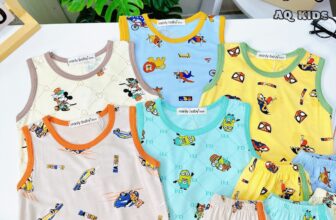 [🆕🇻🇳] BABY & MOM’s -Thời trang trẻ em 🧑‍🧒❤️️👶⭐️  Phá Giá Thị Trường – Không Đâu Rẻ Hơn
Giá Chỉ 55k/1bộ
Mua 5 bộ  bộ miễn phí ship  ( được chọn mẫu tùy ý )
Size : 6 ->18 kg
Hình ảnh shop tự ch , shares-10✔️ , likes-2❤️️ , date-2024-11-15 20:47:16🇻🇳🇻🇳🇻🇳📰🆕