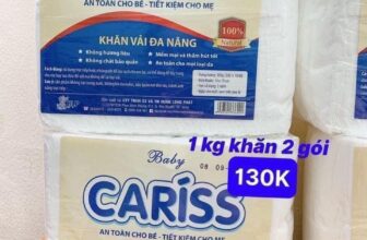 [🆕🇻🇳] Happy Babies Shop- Chuyên Đồ Dùng Sau Sinh, Mẹ & Bé 👕 Top1Fashion 👗   Khăn vải Cariss ko có hoá chất bảo quản, các mẹ chỉ cần nhúng nước vệ sinh thay tã cho bé là vừa sạch, tiết kiệm lại đỡ bi , shares-0✔️ , likes-3❤️️ , date-2023-11-28 23:03:36🇻🇳🇻🇳🇻🇳📰🆕