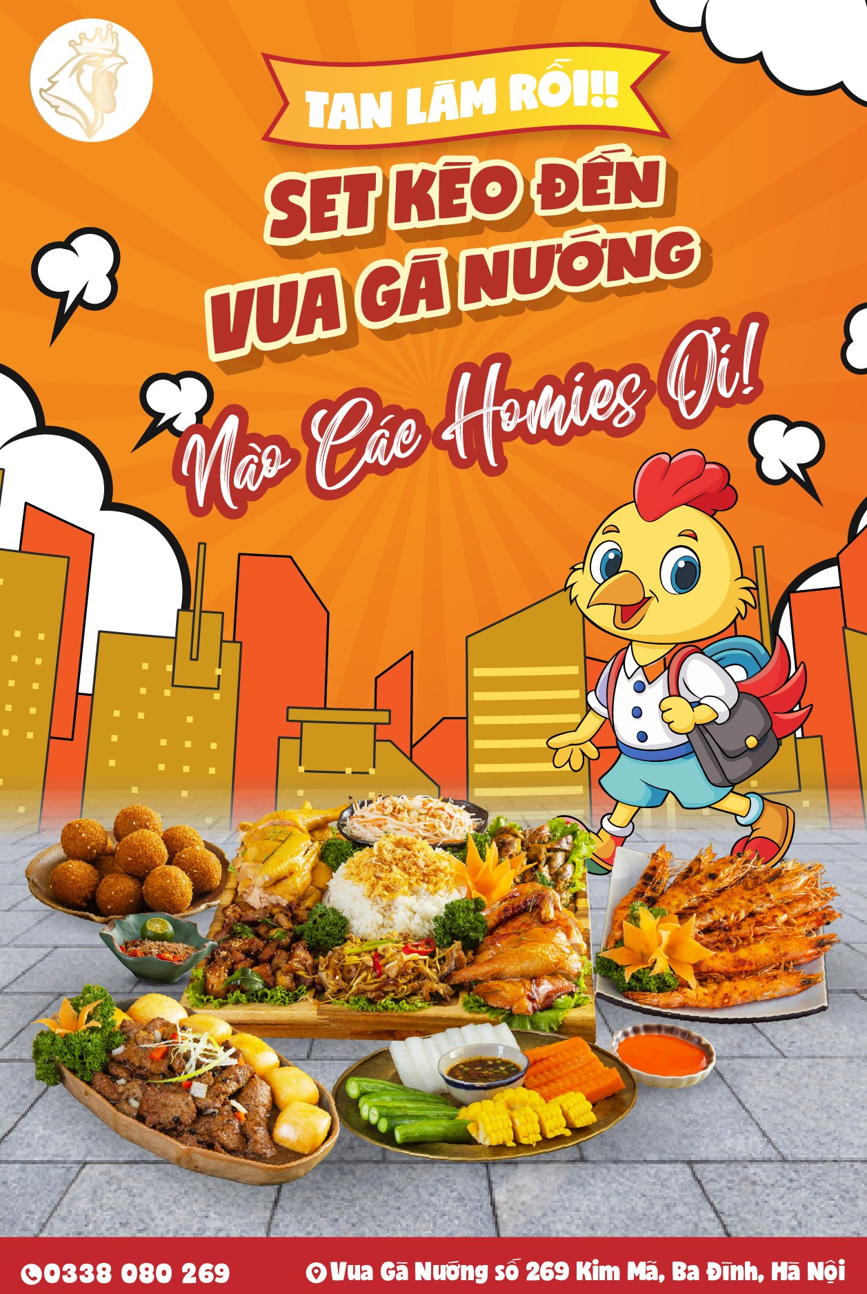 [🆕🇻🇳] Vua Gà Nướng – Thương Hiệu Gà Ngon 🍔 Top1Food 🍜 Tan làm rồi! Set kèo đến Vua Gà Nướng thôi nào các Homies ơi!

Một ngày dài mệt mỏi qua đi, giờ là lúc bung lụa cùng anh em bạn bè đến Vua Gà Nướng thôi nà , shares-0✔️ , likes-13❤️️ , date-2024-11-04 23:30:07🇻🇳🇻🇳🇻🇳📰🆕