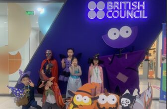 [🆕🇻🇳] British Council Vietnam English 📚 Top1Learn 📕  Vui Halloween cùng Hội đồng Anh!
Không khí lễ hội tưng bừng đang tràn ngập tại các trung tâm của chúng tôi trên toàn quốc. Các bạn nhỏ đã hóa trang thàn , shares-0✔️ , likes-18❤️️ , date-2024-10-31 03:24:20🇻🇳🇻🇳🇻🇳📰🆕