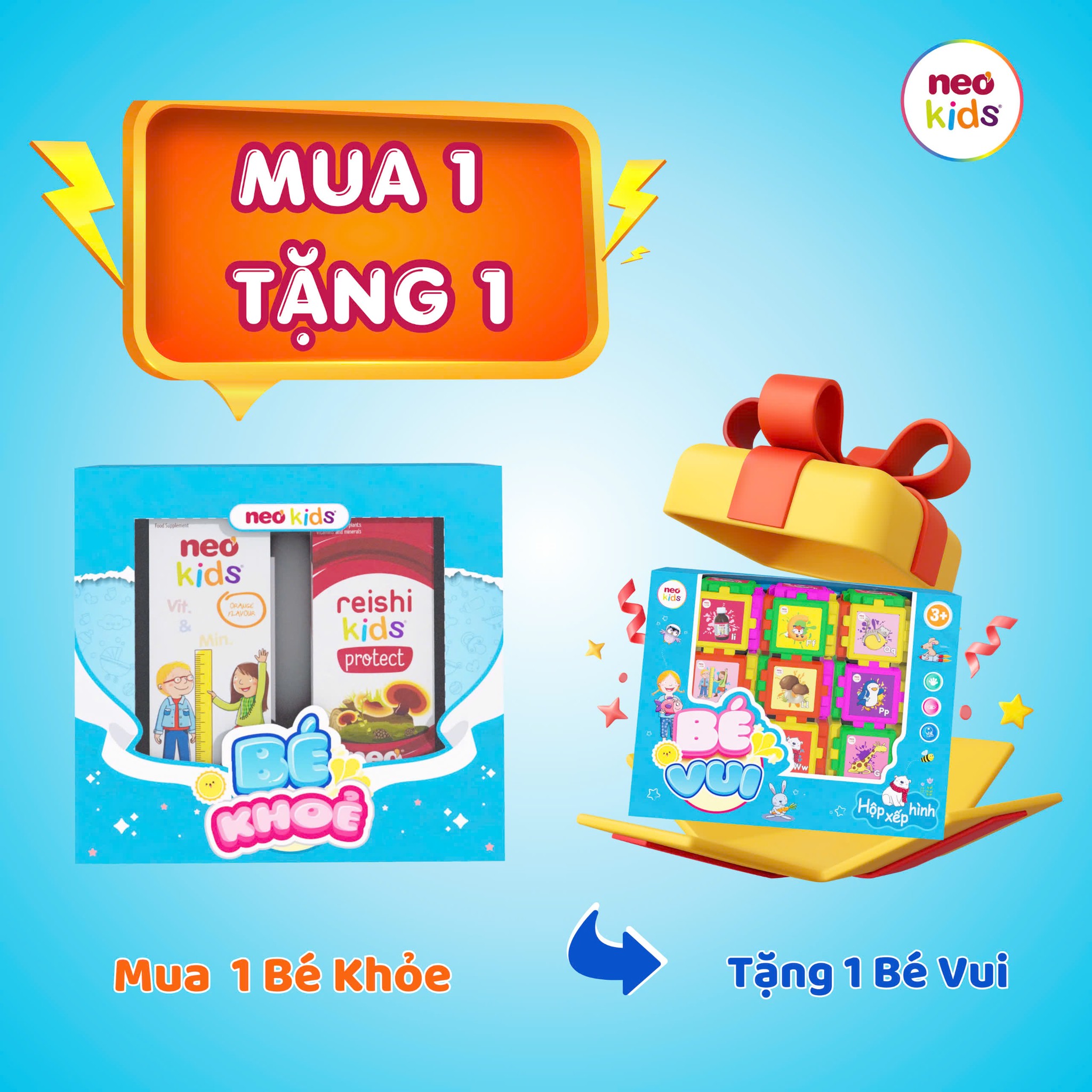 [🆕🇻🇳]  Neo Kids – Dinh dưỡng cho bé chuẩn Châu Âu 🧑‍🧒❤️️👶⭐️  CHÀO THÁNG MỚI-ĐÓN DEAL HỜI: MUA 1 BÉ KHỎE TẶNG NGAY BÉ VUI!
Ba mẹ ơi, đừng bỏ lỡ cơ hội này! NeoKids dành tặng ưu đãi “CHẤN ĐỘNG” để bé khỏe mạnh và phát , shares-0✔️ , likes-2❤️️ , date-2024-11-01 20:34:35🇻🇳🇻🇳🇻🇳📰🆕