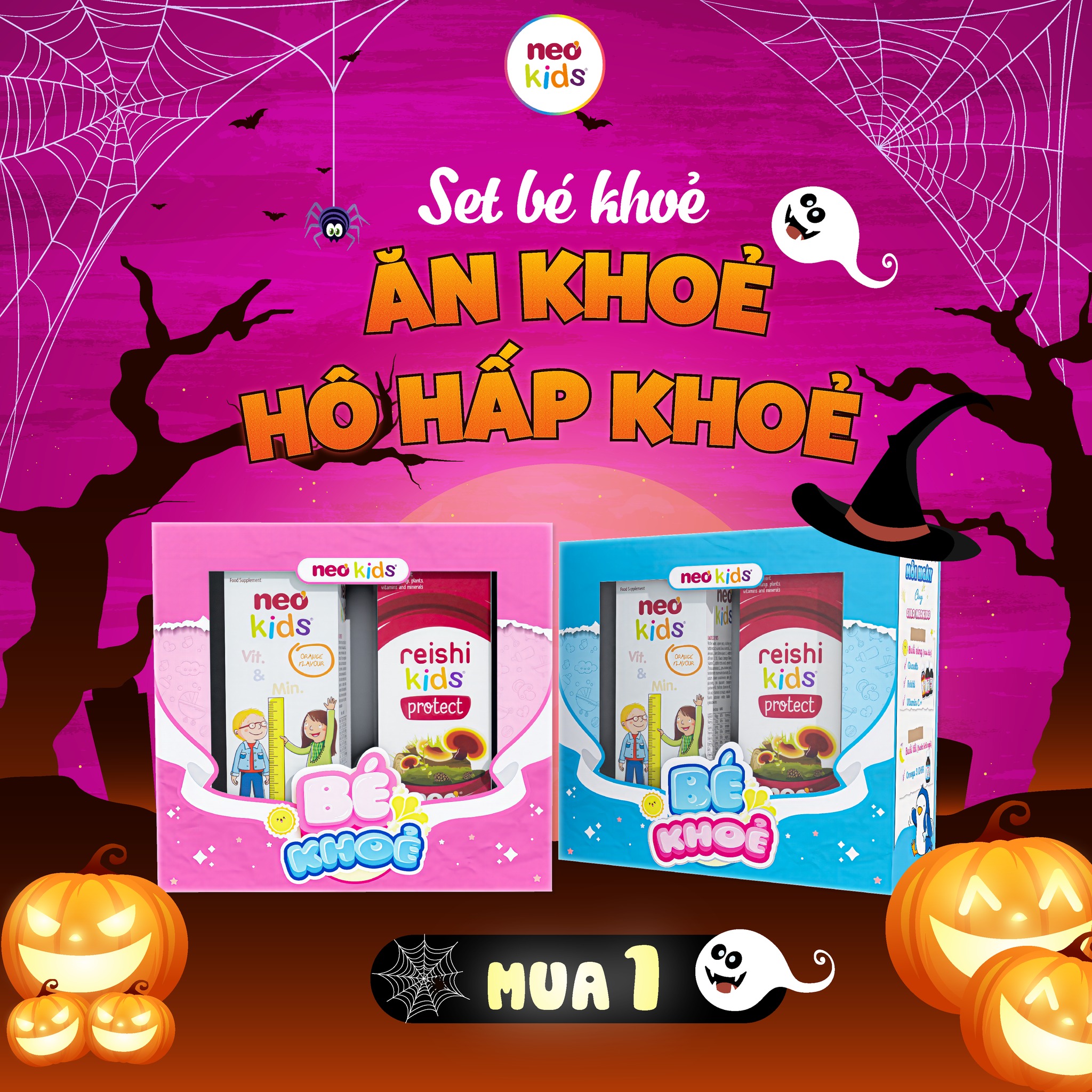 [🆕🇻🇳]  Neo Kids – Dinh dưỡng cho bé chuẩn Châu Âu 🧑‍🧒❤️️👶⭐️  HAPPY HALLOWEEN! 𝐌𝐔𝐀 𝟏 𝐓𝐀̣̆𝐍𝐆 𝟏 “Bé khoẻ-Bé vui” dành riêng cho các mầm non ba mẹ ơi
Neo Kids dành tặng 𝟗𝟗 𝐝𝐞𝐚𝐥 𝐜𝐮̛̣𝐜 𝐜𝐡𝐚̂́𝐭 giúp bé khỏe mạnh và vui vẻ!
, shares-0✔️ , likes-3❤️️ , date-2024-10-30 23:16:44🇻🇳🇻🇳🇻🇳📰🆕