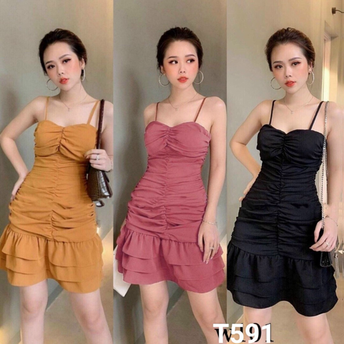[🛒🇻🇳]Đầm 2 dây nhún có mút cao cấp T591 [Được kiểm hàng] 83046701 – , SKU – 83046701 – sendo.vn 🇻🇳🛒Top1Shop🛒 🇻🇳Top1Vietnam🇻🇳 🛍🛒🇻🇳
