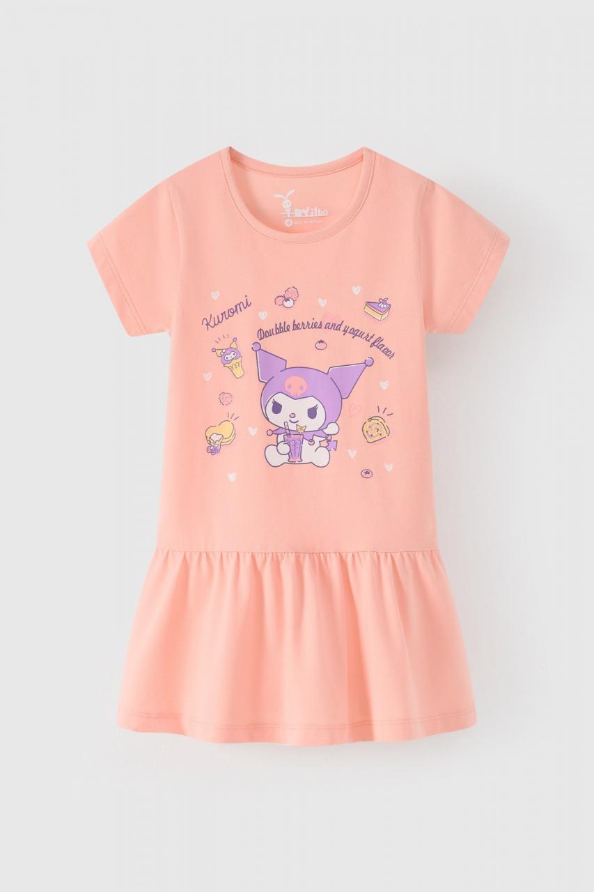 [🛒🇻🇳]Đầm váy thun Kuromi ngắn tay bé gái 950.046 – Rabity Xuân Hè , SKU – 9500462410216 – rabity.vn 🇻🇳🛒Top1Shop🛒 🇻🇳Top1Vietnam🇻🇳 🛍🛒🇻🇳