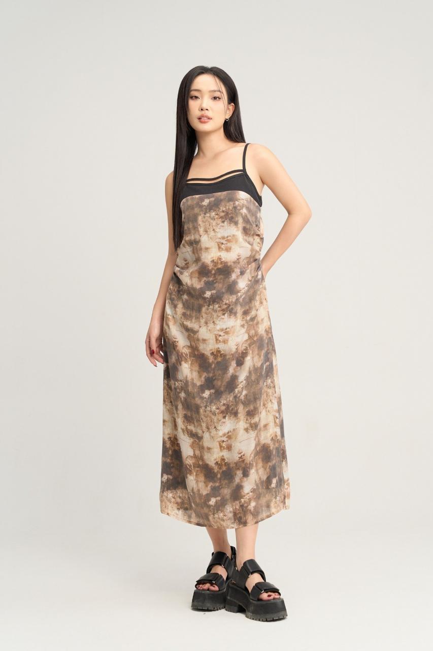 [🛒🇻🇳]Váy midi 2 dây họa tiết – HIME , SKU – – himevn.com 🇻🇳🛒Top1Shop🛒 🇻🇳Top1Vietnam🇻🇳 🛍🛒🇻🇳