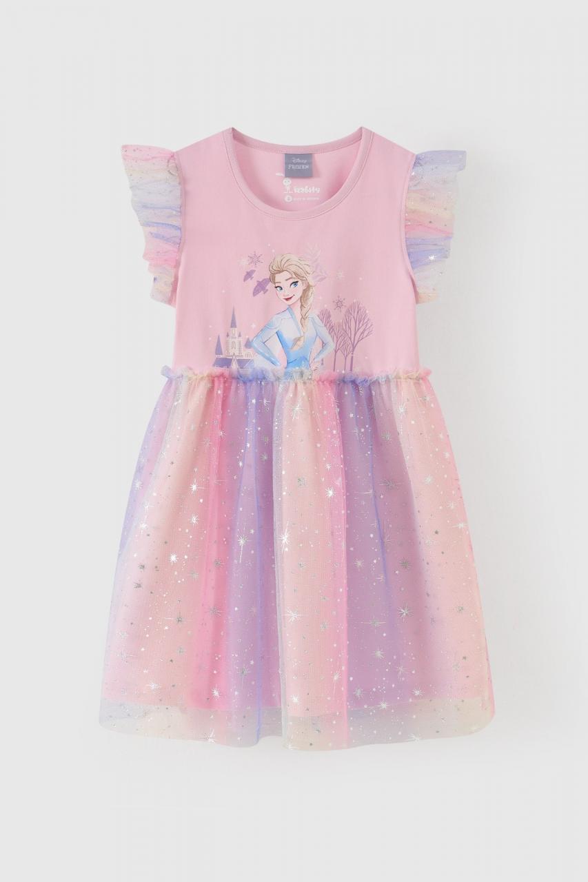 [🛒🇻🇳]Đầm váy voan cầu vồng in Elsa ngắn tay bé gái Rabity 550.043 – Disney , SKU – 5500432410415 – rabity.vn 🇻🇳🛒Top1Shop🛒 🇻🇳Top1Vietnam🇻🇳 🛍🛒🇻🇳