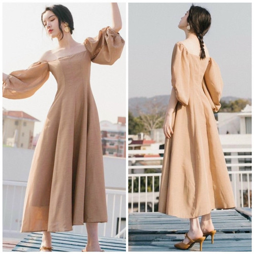 [🛒🇻🇳]Đầm kem tay phồng form dài – , SKU – 21877685328 – sendo.vn 🇻🇳🛒Top1Shop🛒 🇻🇳Top1Vietnam🇻🇳 🛍🛒🇻🇳