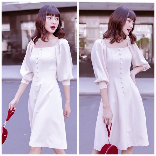 [🛒🇻🇳]Đầm trắng tay lỡ nút bọc (kèm hình thật) – , SKU – 3319575101 – sendo.vn 🇻🇳🛒Top1Shop🛒 🇻🇳Top1Vietnam🇻🇳 🛍🛒🇻🇳