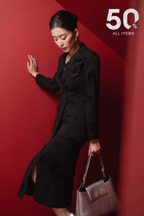 [🛒🇻🇳]Chân váy – Black Floral Raw Pencil Skirt – , SKU – – sixdo.vn 🇻🇳🛒Top1Shop🛒 🇻🇳Top1Vietnam🇻🇳 🛍🛒🇻🇳