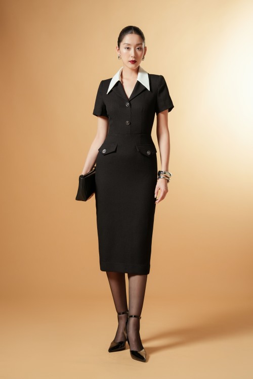 [🛒🇻🇳]Váy Đầm – Black Woven Pencil Dress – , SKU – – sixdo.vn 🇻🇳🛒Top1Shop🛒 🇻🇳Top1Vietnam🇻🇳 🛍🛒🇻🇳