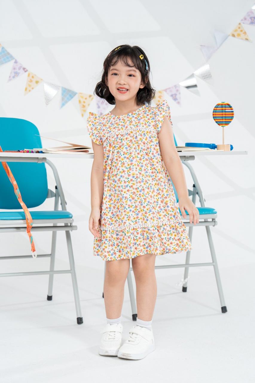 [🛒🇻🇳]Đầm váy thô ngắn tay bé gái Rabity 93226 – Rabity Xuân Hè , SKU – 9322600000201 – rabity.vn 🇻🇳🛒Top1Shop🛒 🇻🇳Top1Vietnam🇻🇳 🛍🛒🇻🇳