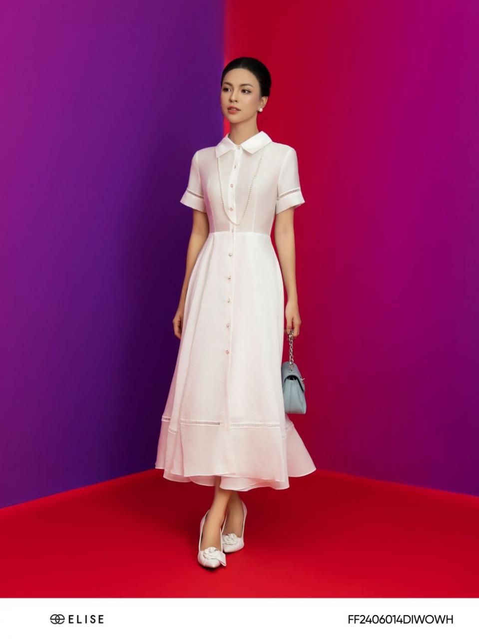 [🛒🇻🇳]ĐẦM THÔ TRẮNG CỔ ĐỨC PHỐI REN – , SKU – FF2406014DIWOWH – elise.vn 🇻🇳🛒Top1Shop🛒 🇻🇳Top1Vietnam🇻🇳 🛍🛒🇻🇳