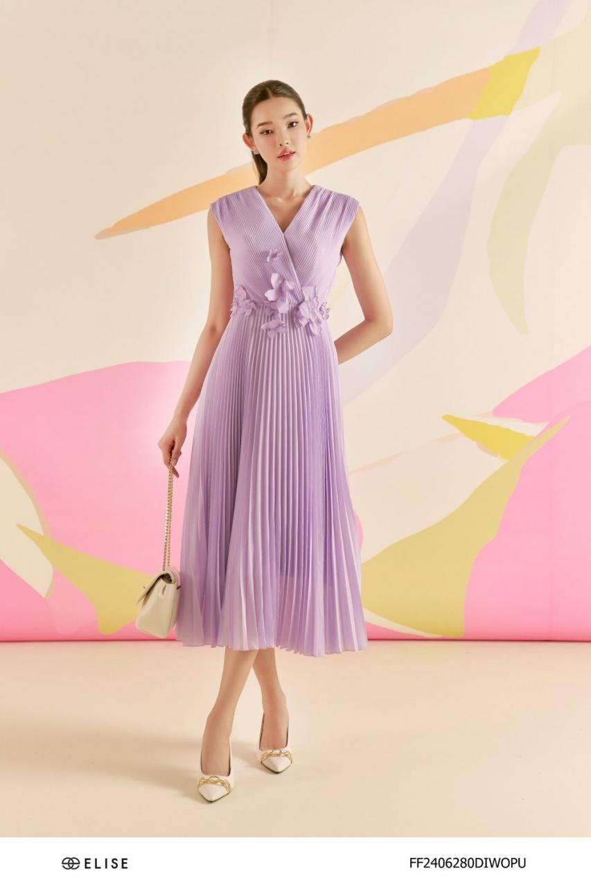 [🛒🇻🇳]ĐẦM CHIFFON TÍM DẬP LY ĐÍNH HOA EO – , SKU – FF2406280DIWOPU – elise.vn 🇻🇳🛒Top1Shop🛒 🇻🇳Top1Vietnam🇻🇳 🛍🛒🇻🇳