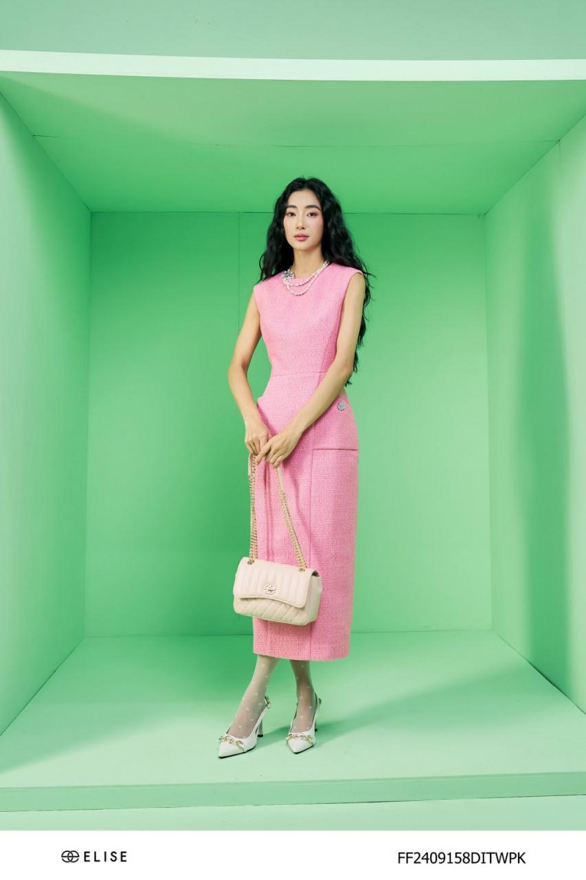 [🛒🇻🇳]ĐẦM ÔM TWEED HỒNG SÁT NÁCH ỐP TÚI – , SKU – FF2409158DITWPK – elise.vn 🇻🇳🛒Top1Shop🛒 🇻🇳Top1Vietnam🇻🇳 🛍🛒🇻🇳