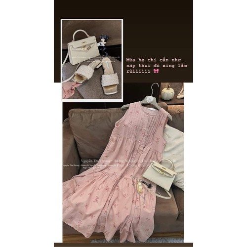 [🛒🇻🇳]Đầm bầu thời trang dáng dài họa tiết hoa có đính nút giữa thoải mái – , SKU – 28651995836 – sendo.vn 🇻🇳🛒Top1Shop🛒 🇻🇳Top1Vietnam🇻🇳 🛍🛒🇻🇳