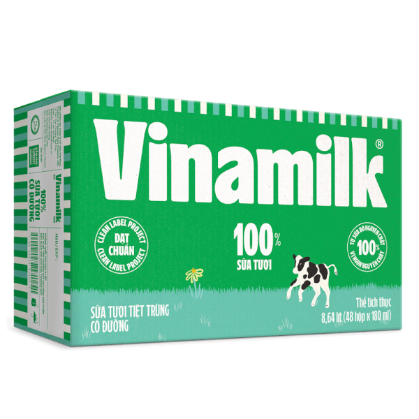 [🛒🇻🇳]Thùng Sữa tươi tiệt trùng có đường Vinamilk 180ml – 12 lốc – Vinamilk , SKU – 1215000000002 – concung.com 🇻🇳🛒Top1Shop🛒 🇻🇳Top1Vietnam🇻🇳 🛍🛒🇻🇳
