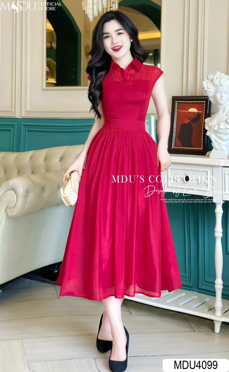 [🛒🇻🇳]Váy Thiết Kế MDU4099 – Màu Đỏ Sang Chảnh Thắt Eo Tôn Dáng Tinh Tế Cuốn Hút – , SKU – MDU4119-1 – mdufashion.com 🇻🇳🛒Top1Shop🛒 🇻🇳Top1Vietnam🇻🇳 🛍🛒🇻🇳