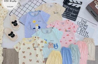 [???]  Baby House Shop ?‍?❤️️?⭐️ Bộ cộc tay HN KID vải tơ sinh học từ sợi tre mềm mịn cho bé trai bé gái
Sz 0-14 kg
Giá : #49k
, shares-0✔️ , likes-0❤️️ , date-2024-04-14 18:31:01????????