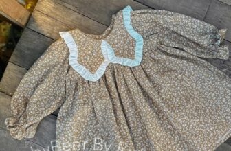 [???] BabyBeer Design ?‍?❤️️?⭐️ Hôm nay thấy trời se lạnh, nhà e lên đầm thu đông cho bé đi học. Dáng babydoll kết hợp cổ bèo lạ mắt, tone màu chuẩn mùa thu.Hoa mùa thu: #185xuuChất , shares-0✔️ , likes-0❤️️ , date-2024-10-10 02:31:40????????